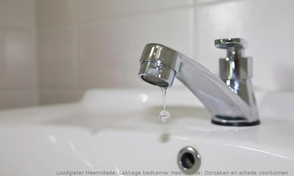 Lekkage Badkamer Heemstede