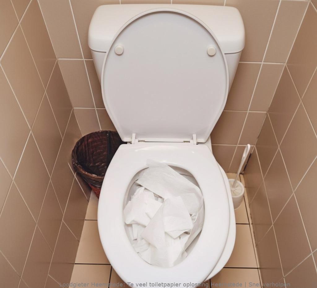 Te Veel Toiletpapier Oplossing Heemstede