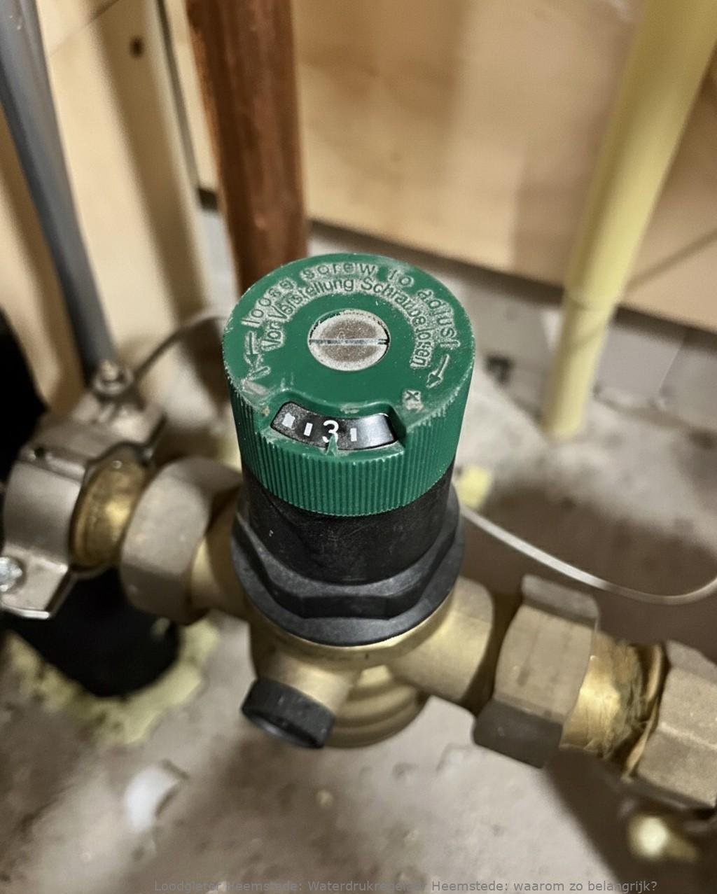 Waterdrukregelaar Heemstede