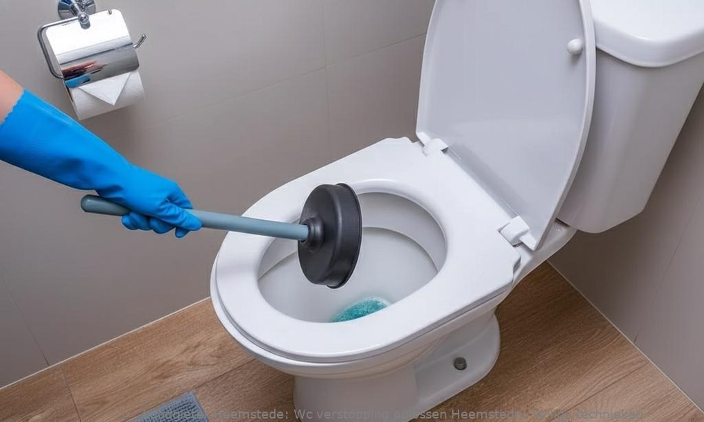 Wc Verstopping Oplossen Heemstede